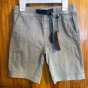 Boy’s climbing shorts.